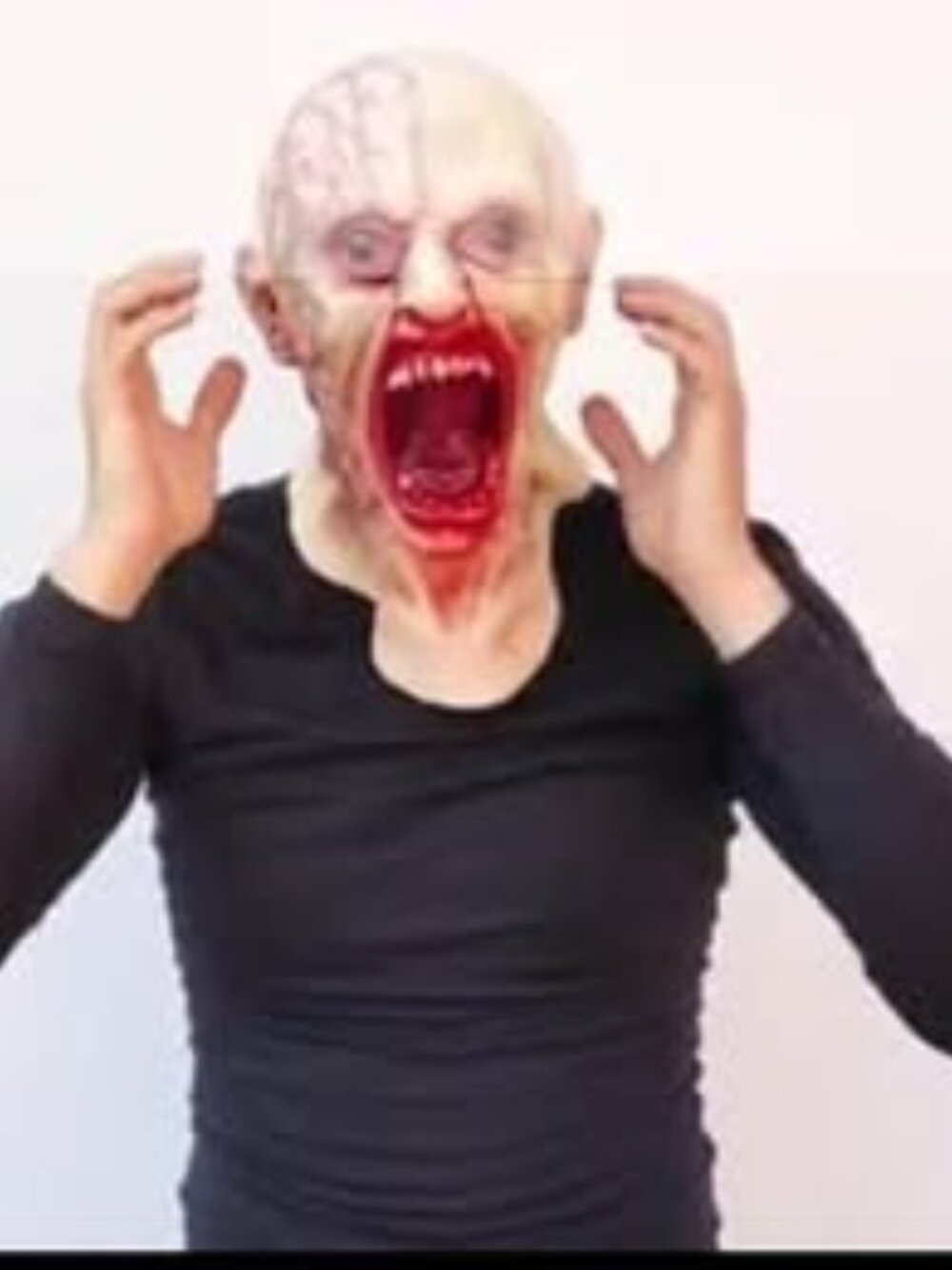 Zombie Halloween Mask or props